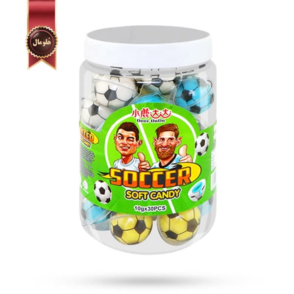 مارشمالو ژله ای دیر دادا Deer DaDa مدل فوتبالی Soccer پک 30 تایی (اورجینال)