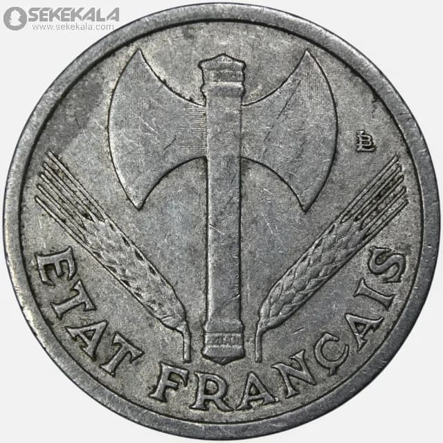 سکه 1 فرانک فرانسه 1943 (دولت ویشی)