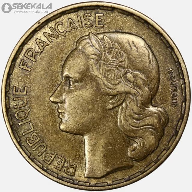 سکه 50 فرانک فرانسه 1952 (جمهوری چهارم)