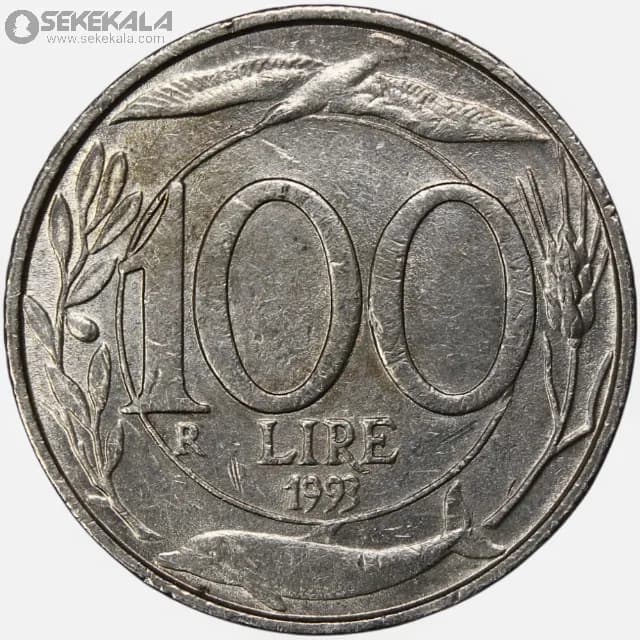 سکه 10 لیره ایتالیا 1993 — تصویر ۲