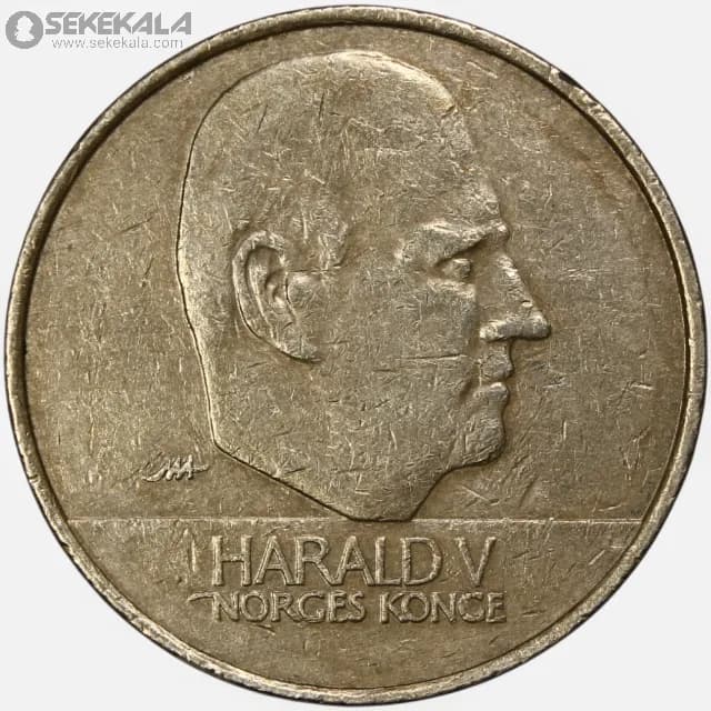 سکه 20 کرون نروژ 1995 (هارالد پنجم)