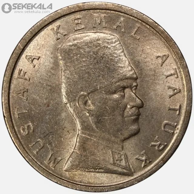 سکه 100000 لیره ترکیه 2000 (AU) — تصویر ۳