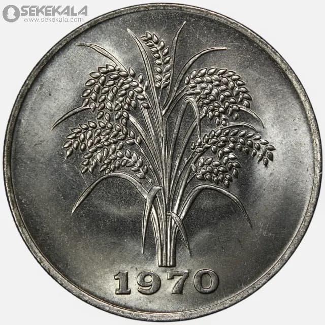 سکه 10 دونگ کمیاب ویتنام 1970 (UNC)