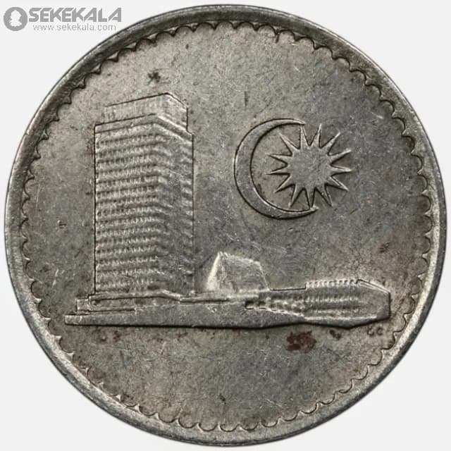 سکه 5 سن مالزی 1967 (AU)