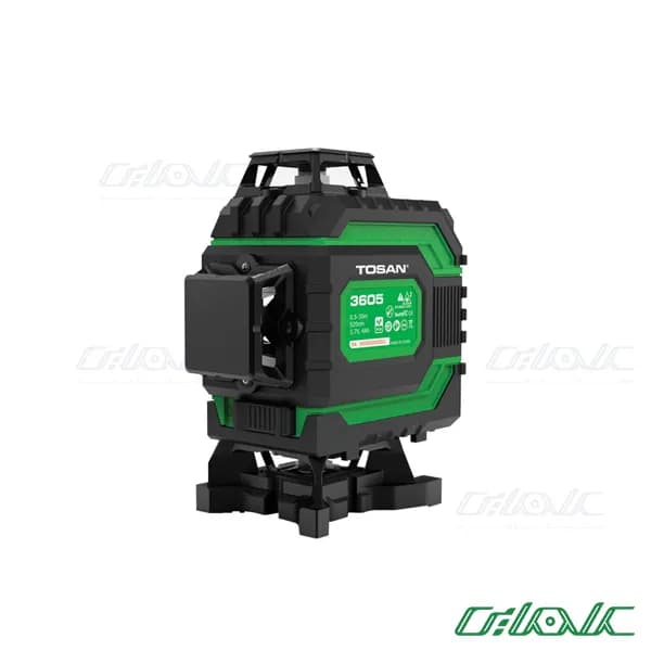 تراز لیزری 16 خط چهار بعدی نور سبز توسن مدل M3605G