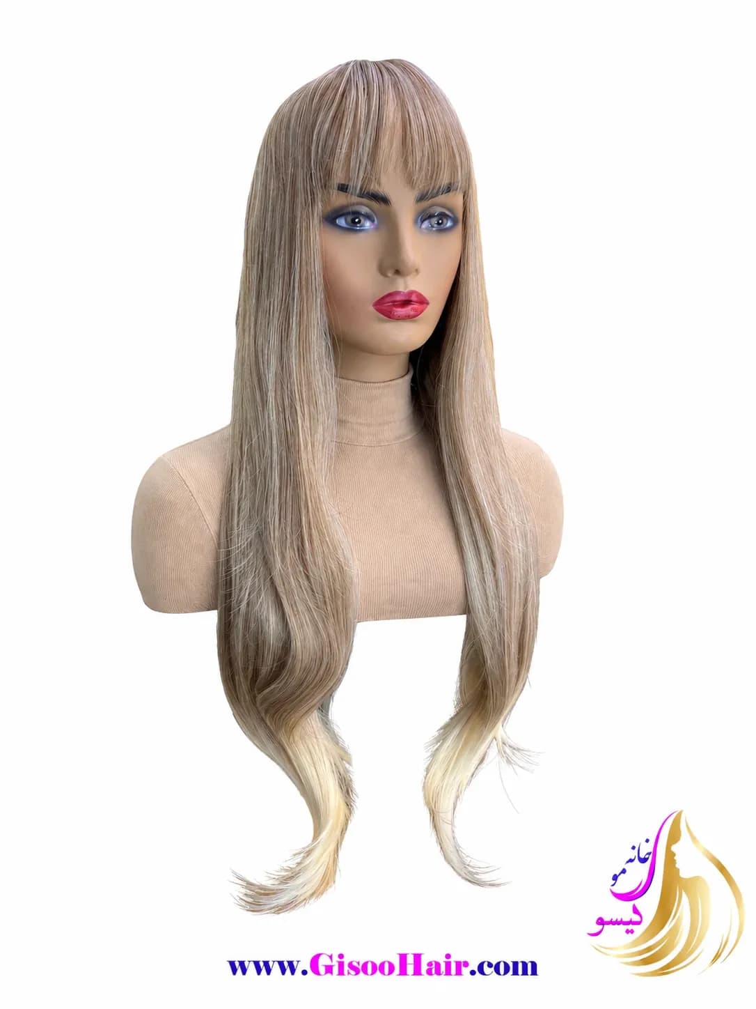 کلاه گیس (پوستیژ) بلند مش زنانه