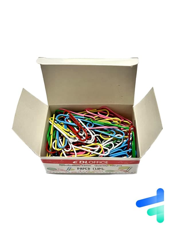 گیره کاغذ paper clips کلیپس کاغذ رنگی