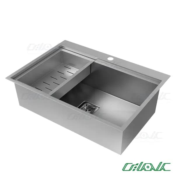 سینک کورین استیل توکار داتیس مدل Corian700 — تصویر ۴