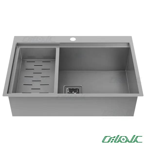 سینک کورین استیل توکار داتیس مدل Corian700 — تصویر ۳