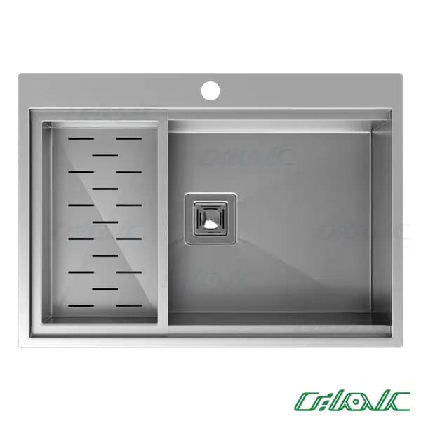 سینک کورین استیل توکار داتیس مدل Corian700