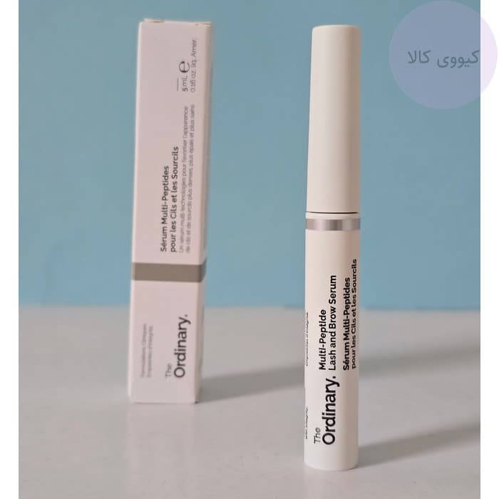 سرم تقویت کننده مژه و ابرو اوردینری Ordinary مدل مولتی پپتید multi peptide — تصویر ۳
