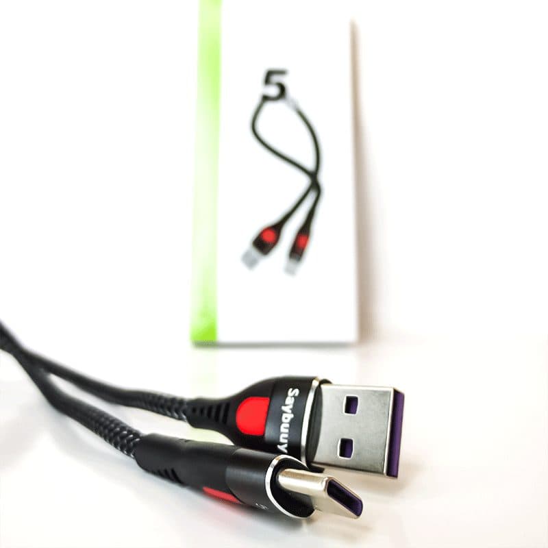 کابل شارژ تایپ سی برند سی بای Saybuuy K3-C Type-C — تصویر ۳