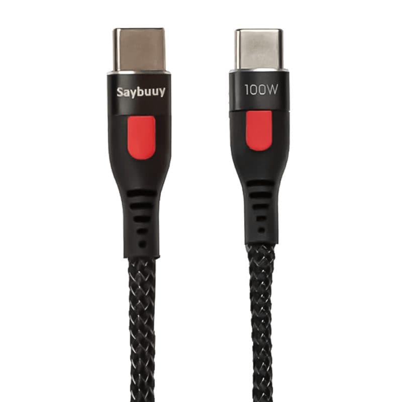 کابل شارژ دوسر تایپ سی 100 وات Saybuuy K3-PD — تصویر ۶