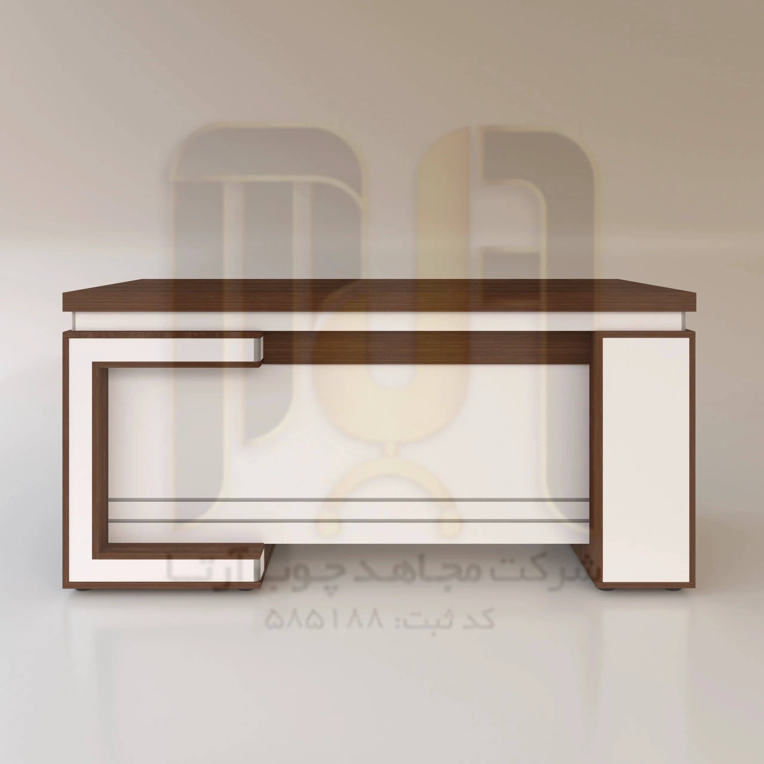 میز کارمندی وربانا مجاهد چوب آرتا