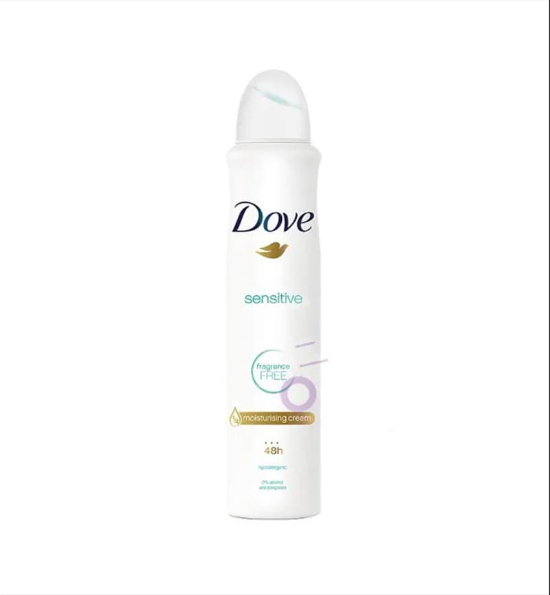 اسپری زنانه داو Dove مدل Sensitive — تصویر ۲