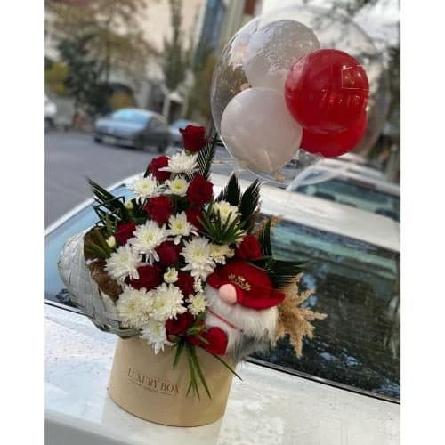 گل و هدیه برای کارگزار بیمه pe108