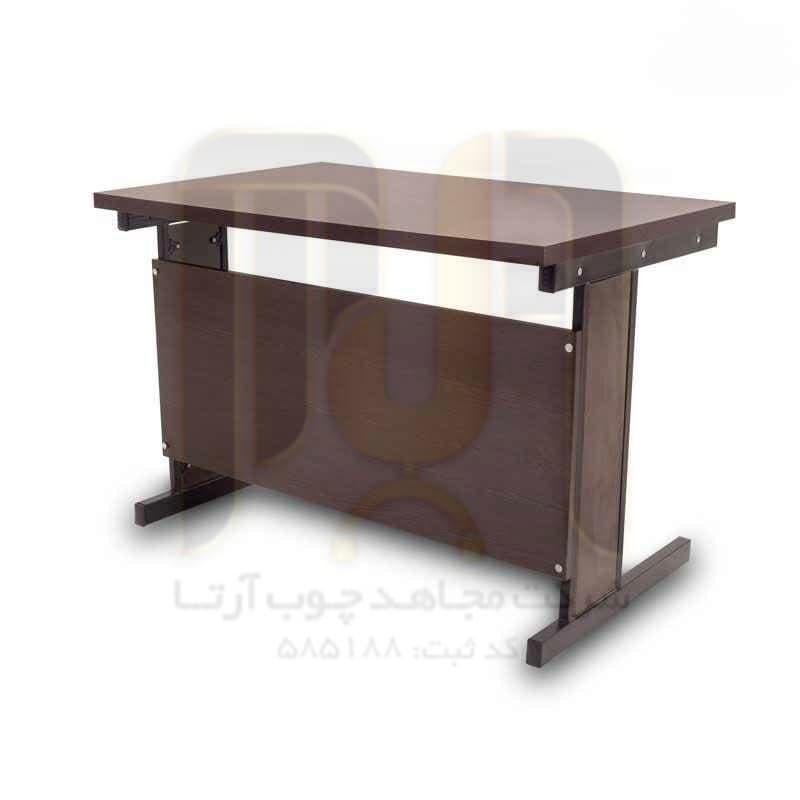 میز پایه فلزی ونگه مجاهد چوب آرتا