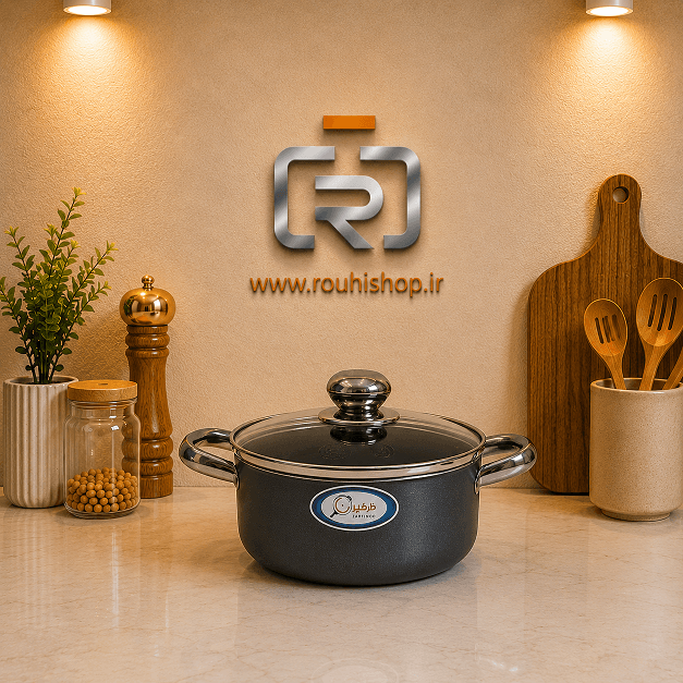 ته چین پز سایز 28 تفلون ظرفیران