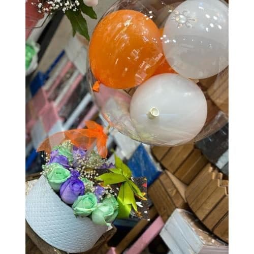 گل فروشی نزدیک کافه رستوران رنژال زعفرانیه تهران r296