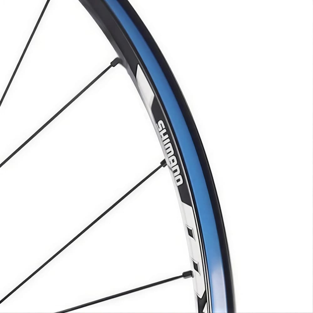 طوقه(رینگ) کامل جلو و عقب دوچرخه شیمانو مدل Shimano WH-MT35 24/28H سایز 27.5 — تصویر ۳