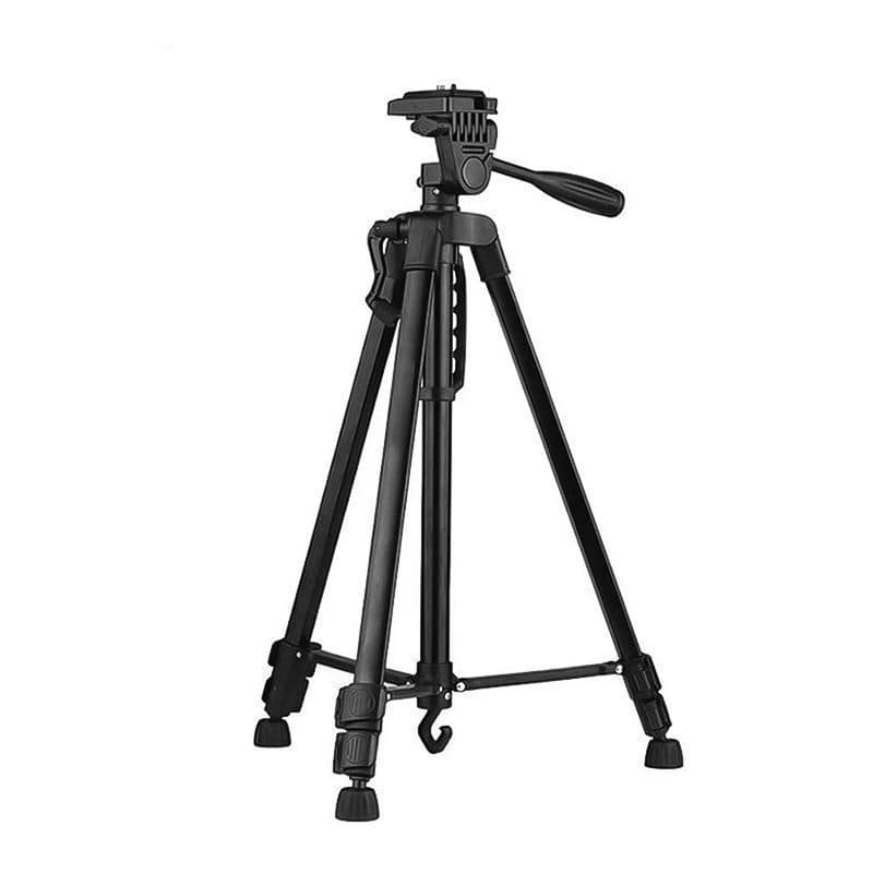 سه پایه عکاسی دوربین و موبایل WT-3366 |ارتفاع 140 — تصویر ۲