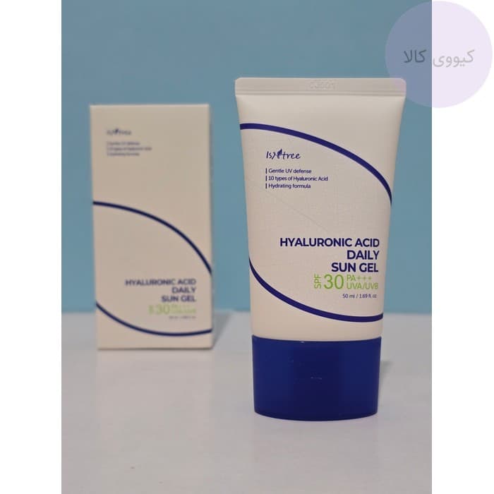 ژل ضد آفتاب روزانه ایزنتری Isntree هیالورونیک اسید SPF 30 — تصویر ۲