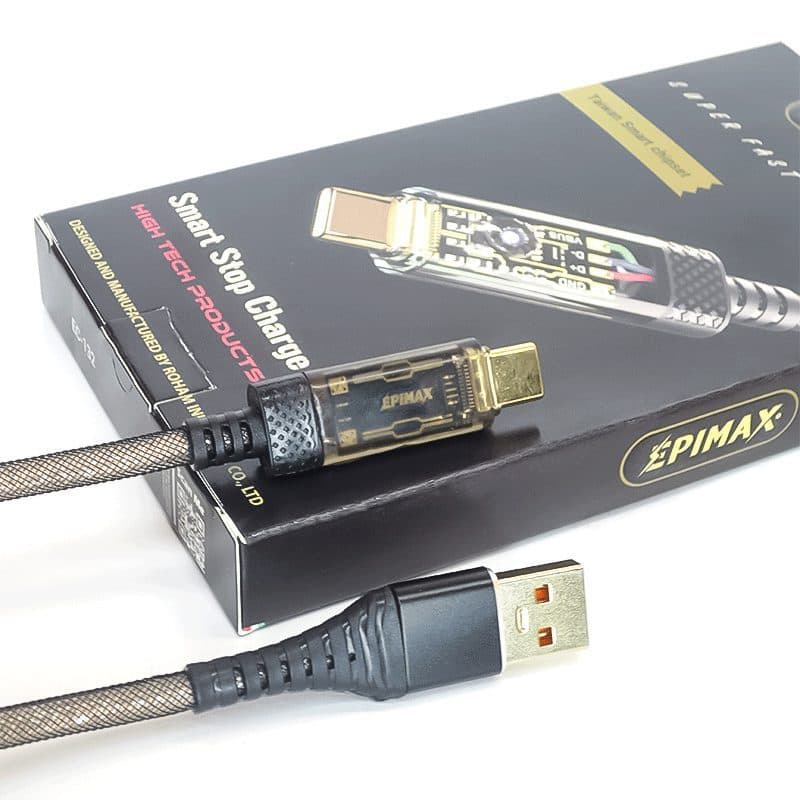 کابل شارژ کنفی تایپ سی اپیمکس EPIMAX EC-132