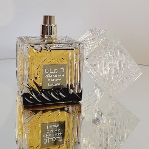 عطر ادکلن خمره قهوه لطافه اصل | Khamrah Qahwa Lattafa در حجم 10 و 100 میل
