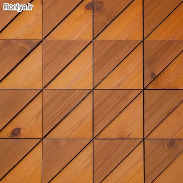 دیوارپوش چوبی ترموو پشت چسب‌دار