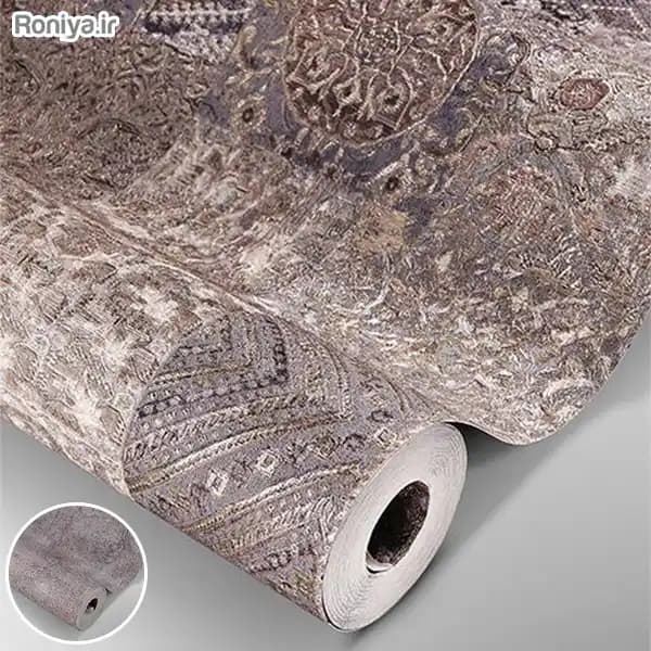 ست کاغذ دیواری طرح نوستالژی کد 00121 + ساده