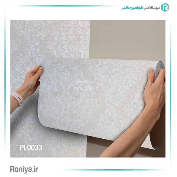 کاغذ دیواری کلاسیک طرح فلز کد PL0033 — تصویر ۲