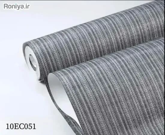 کاغذ دیواری برجسته راه راه کد 51-58 — تصویر ۳