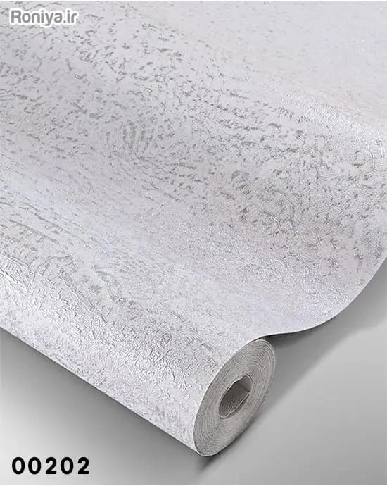 ست کاغذ دیواری روشن مینیمال سفید ساده کد 00201 + طرح ساده — تصویر ۴