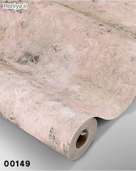 ست کاغذ دیواری پتینه طرح داماسک رنگی کد 00149 + طرح ساده — تصویر ۴