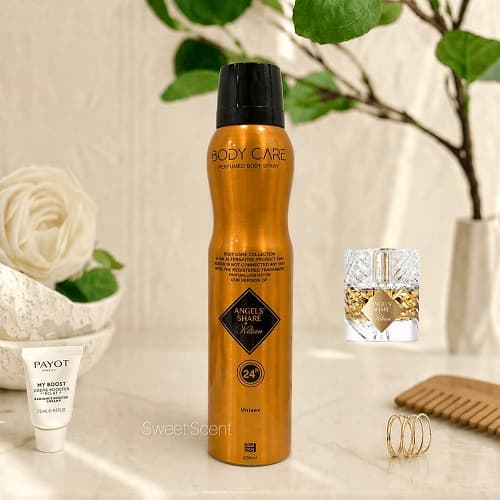 اسپری بدن ضد تعریق بادی کر رایحه ادکلن بای کیلیان آنجلز شیر | Angels’ Share Perfumed Body Spray (Body Care) حجم 200 میل