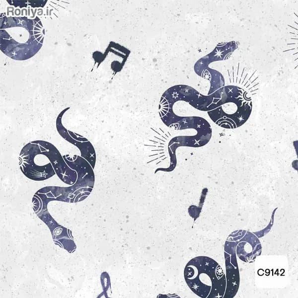 کاغذ دیواری اتاق خواب نوجوان کد C9142