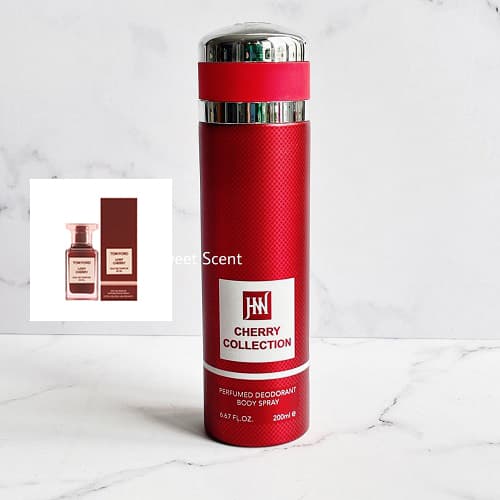 اسپری بدن جانوین رایحه ادکلن تامفورد لاست چری | Tom Ford Lost Cherry Body Spray Johnwin حجم 200 میل