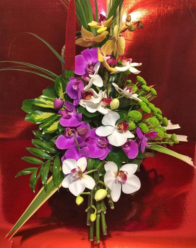 سبد گل یکطرفه کد 712