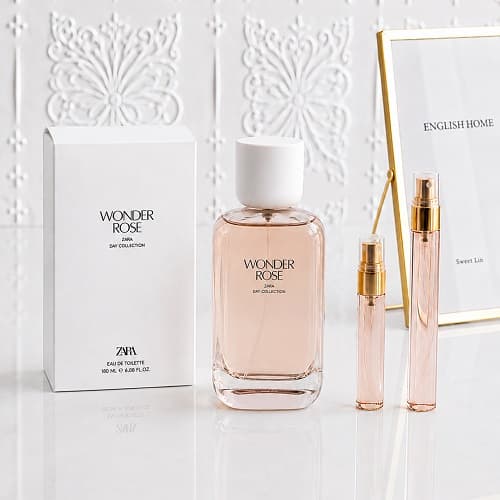 عطر ادکلن زارا واندر رز اصل | Zara Wonder Rose در حجم 180 میل و دکانت 10و 5 میل (اورجینال)