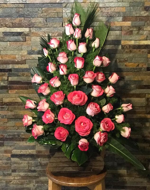 سبد گل یکطرفه کد 690