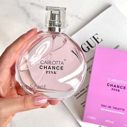عطر ادکلن زنانه شنل چنس او تندر(صورتی) کارلوتا | Chanel Chance Eau Tendre Carlotta حجم 100 میل(شرکتی) — تصویر ۲