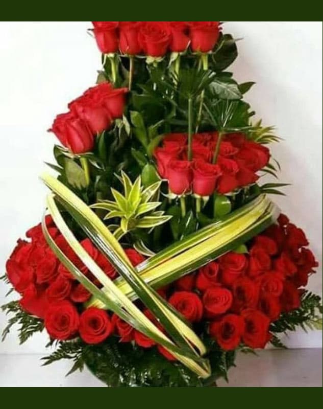 سبد گل تکه ای کد 656