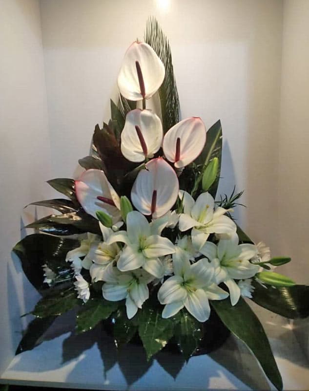 سبد گل یک طرفه کد 642