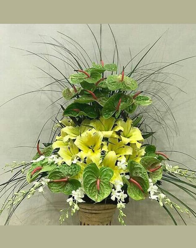 سبد گل یکطرفه کد 626