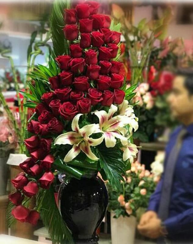 سبد گل جام یکطرفه کد 616