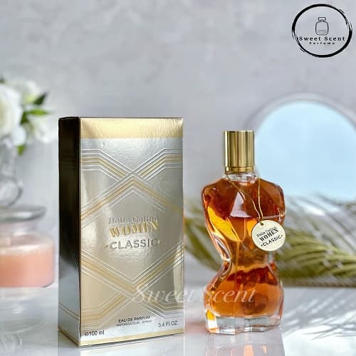 عطر و ادکلن زنانه ژان پل گوتیه کلاسیک فرگرانس ورد | Jean Paul Gaultier Classique حجم 100 میل(شرکتی)