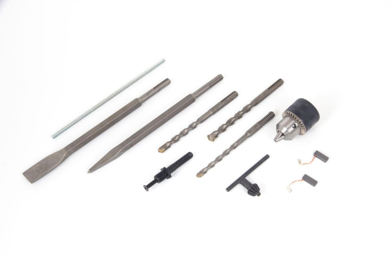 دریل بتن کن سه حالته چهارشیار 850 وات صنعتی کادکس مدل KADEX K8128 — تصویر ۲