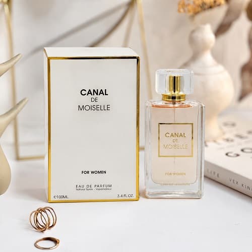 عطر ادکلن زنانه کوکو شنل مادمازل فرگرانس ورد | (Chanel Coco Mademoiselle (Canal De Moiselle Fragrance World حجم 100 میل(شرکتی) — تصویر ۲