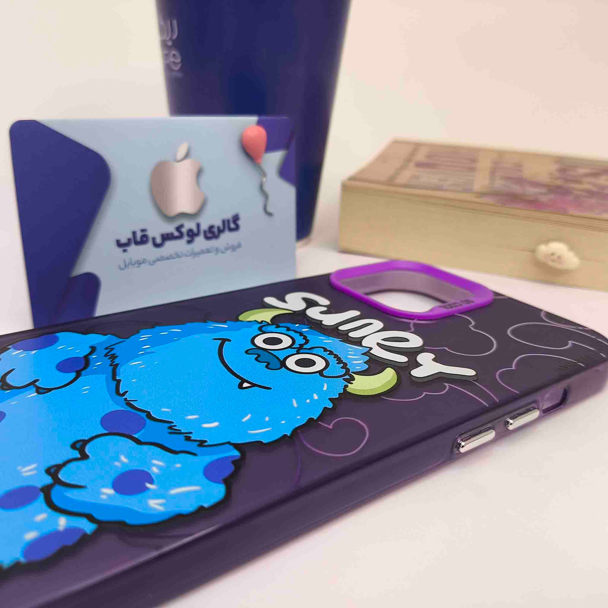 قاب سالی بنفش برای آیفون 13پرو — تصویر ۳