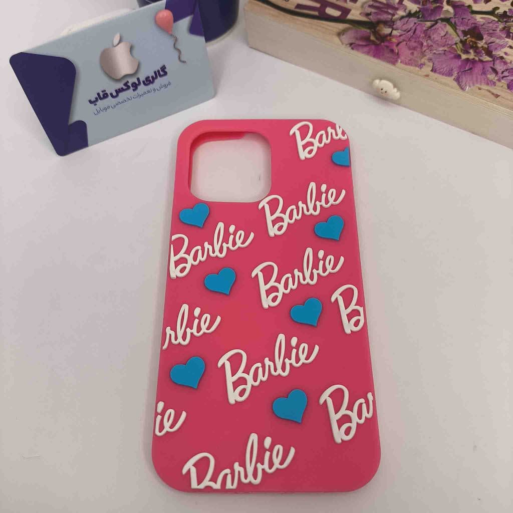 کاور باربی سیلیکونی آیفون — تصویر ۴